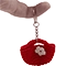Porte-clé panier rouge