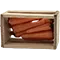 Cageot miniature en bois avec carottes – Accessoire de diaporama fait main